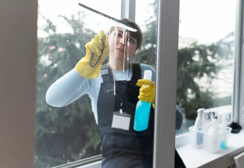 Nettoyage de vitres intérieures et extérieures à Combas